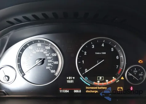 2014 BMW 535I из США, поврежденный, VIN WBA5B1C58ED481562